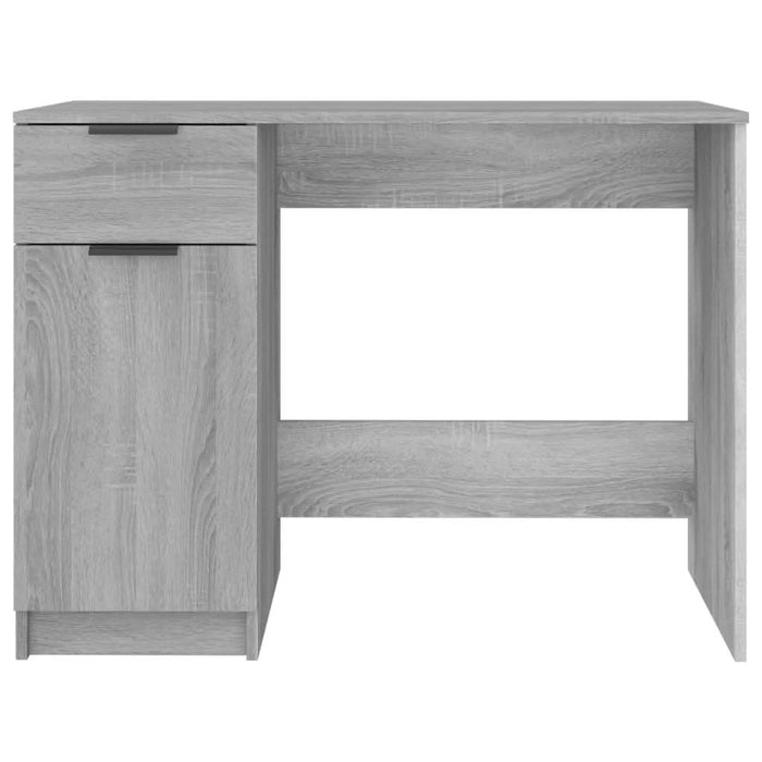 Birou, gri sonoma, 100x50x75 cm, lemn compozit - WALTI WALTI