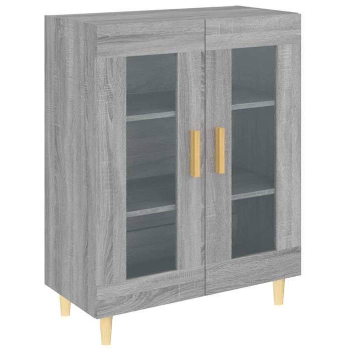 Dulap, gri sonoma, 69,5x34x90 cm, lemn compozit - WALTI WALTI