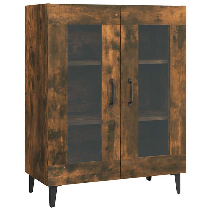 Dulap, stejar fumuriu, 69,5x34x90 cm, lemn compozit - WALTI WALTI