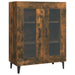 Dulap, stejar fumuriu, 69,5x34x90 cm, lemn compozit - WALTI WALTI