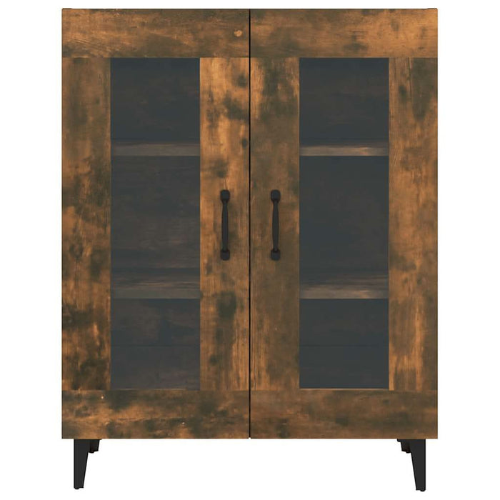 Dulap, stejar fumuriu, 69,5x34x90 cm, lemn compozit - WALTI WALTI