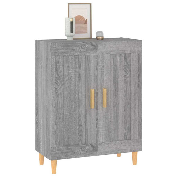 Dulap, gri sonoma, 69,5x34x90 cm, lemn compozit WALTI