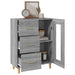 Dulap, gri sonoma, 69,5x34x90 cm, lemn compozit - WALTI WALTI