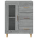 Dulap, gri sonoma, 69,5x34x90 cm, lemn compozit - WALTI WALTI
