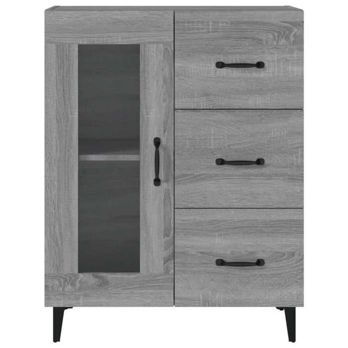 Dulap, gri sonoma, 69,5x34x90 cm, lemn compozit - WALTI WALTI