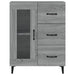 Dulap, gri sonoma, 69,5x34x90 cm, lemn compozit - WALTI WALTI