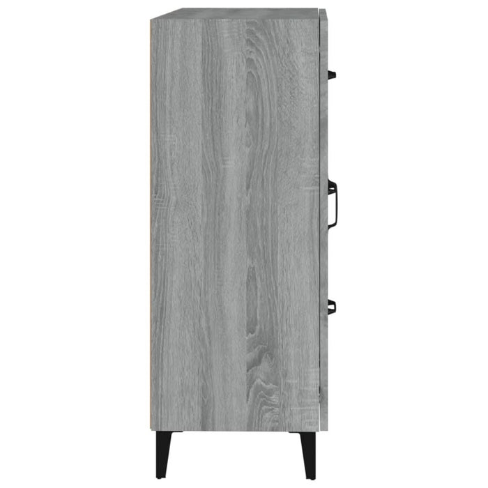 Dulap, gri sonoma, 69,5x34x90 cm, lemn compozit - WALTI WALTI