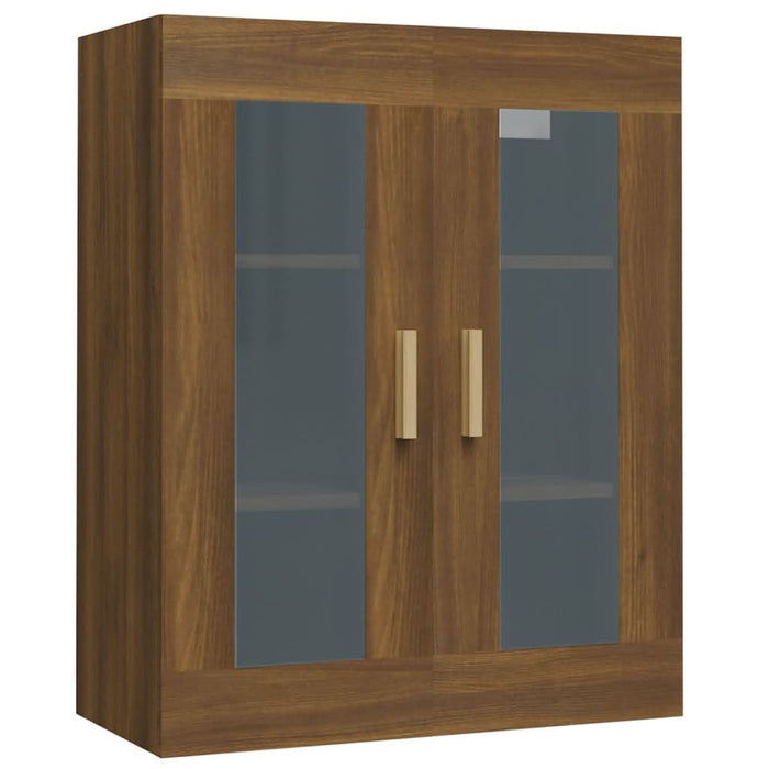 Dulap de perete suspendat, stejar maro, 69,5x34x90 cm - WALTI WALTI