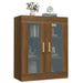 Dulap de perete suspendat, stejar maro, 69,5x34x90 cm - WALTI WALTI