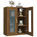 Dulap de perete suspendat, stejar maro, 69,5x34x90 cm - WALTI WALTI