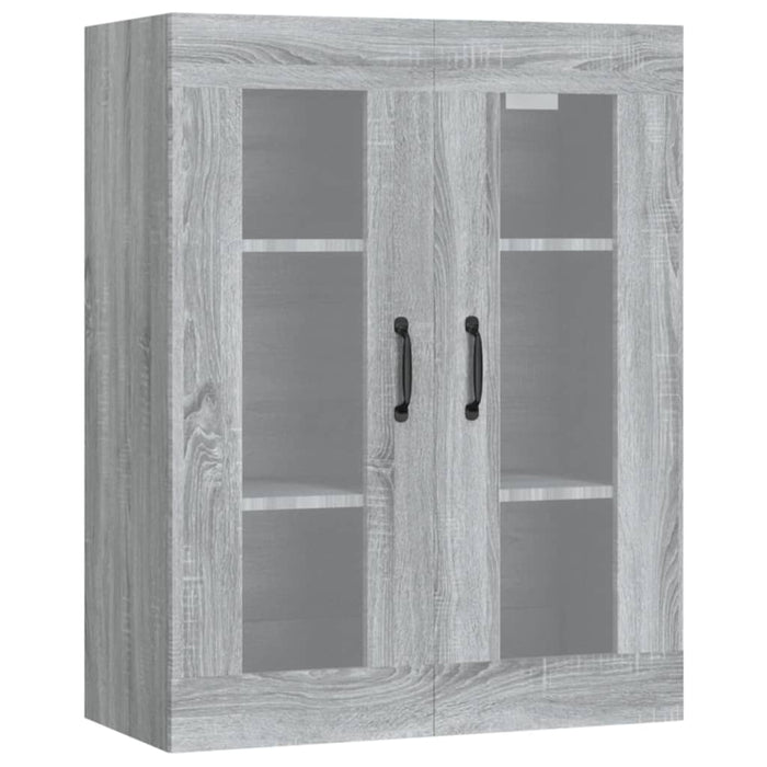 Dulap de perete suspendat, gri sonoma, 69,5x34x90 cm - WALTI WALTI