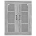 Dulap de perete suspendat, gri sonoma, 69,5x34x90 cm - WALTI WALTI