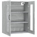 Dulap de perete suspendat, gri sonoma, 69,5x34x90 cm - WALTI WALTI