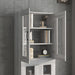 Dulap de perete suspendat, gri sonoma, 69,5x34x90 cm - WALTI WALTI