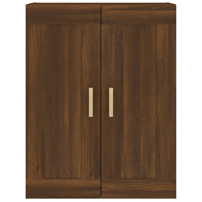 Dulap de perete, stejar maro, 69,5x32,5x90 cm, lemn prelucrat WALTI