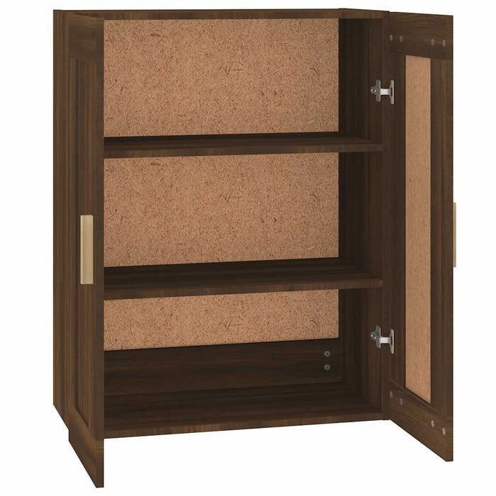 Dulap de perete, stejar maro, 69,5x32,5x90 cm, lemn prelucrat WALTI