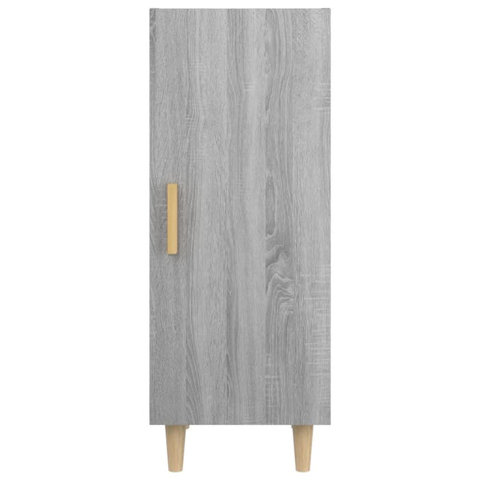 Servantă, gri sonoma, 34,5x34x90 cm, lemn compozit - WALTI WALTI