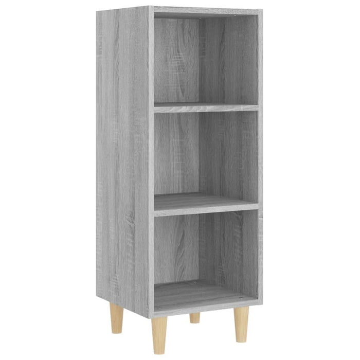Servantă, gri sonoma, 34,5x32,5x90 cm, lemn compozit - WALTI WALTI