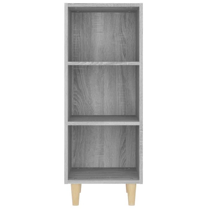 Servantă, gri sonoma, 34,5x32,5x90 cm, lemn compozit - WALTI WALTI