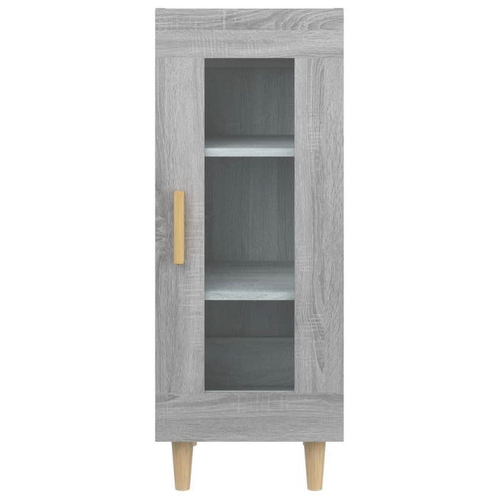 Servantă, gri sonoma, 34,5x34x90 cm, lemn compozit - WALTI WALTI