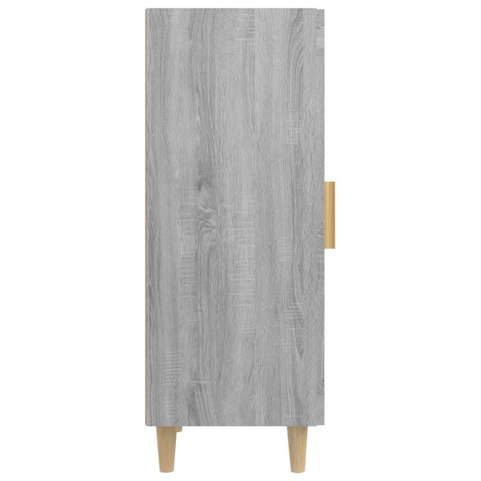 Servantă, gri sonoma, 34,5x34x90 cm, lemn compozit - WALTI WALTI