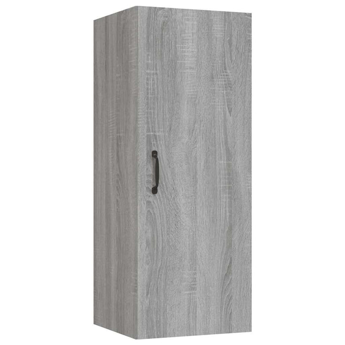 Dulap perete suspendat gri sonoma 34,5x34x90 cm lemn compozit WALTI