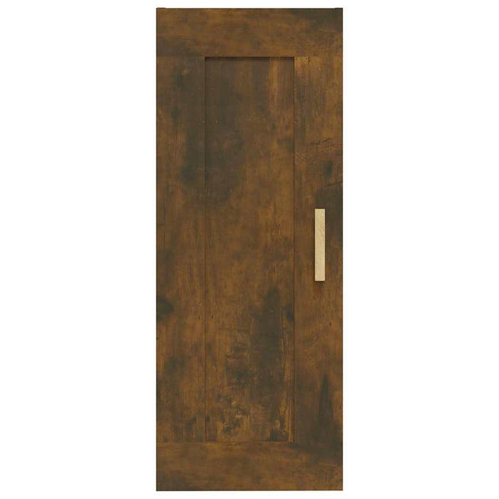 Dulap de perete, stejar fumuriu, 35x34x90 cm, lemn prelucrat WALTI