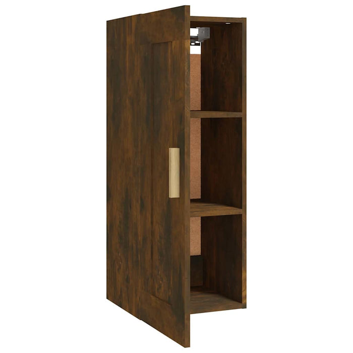 Dulap de perete, stejar fumuriu, 35x34x90 cm, lemn prelucrat WALTI
