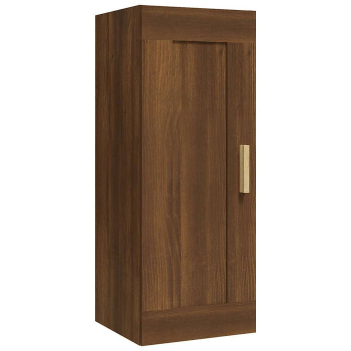 Dulap de perete, stejar maro, 35x34x90 cm, lemn prelucrat WALTI