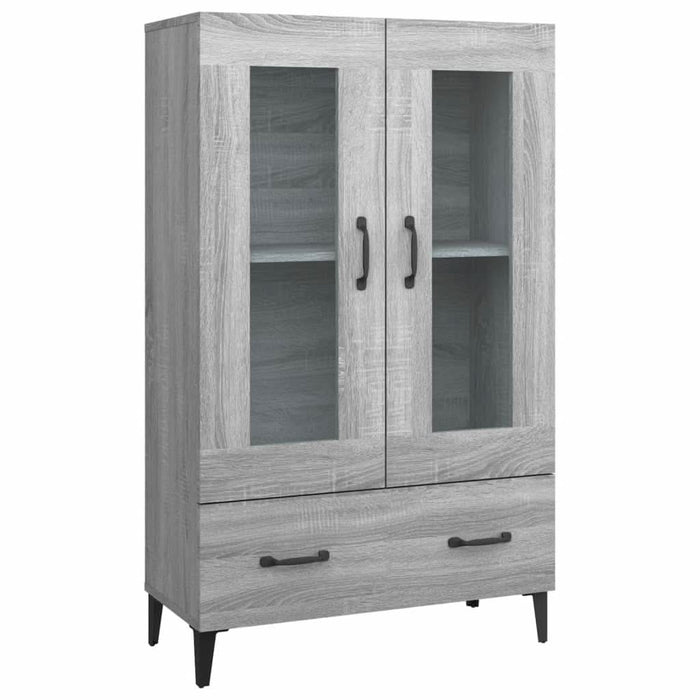 Dulap înalt, gri sonoma, 70x31x115 cm, lemn compozit - WALTI WALTI