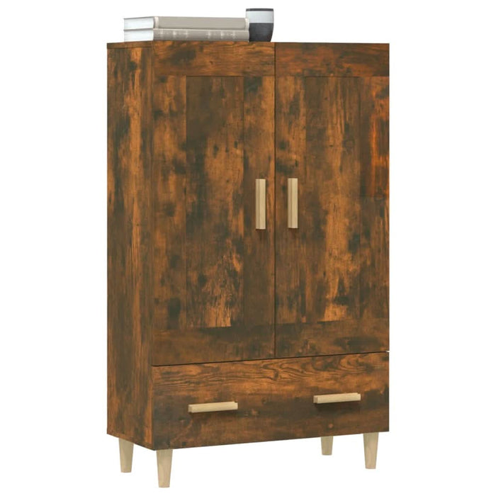 Dulap înalt, stejar fumuriu, 70x31x115 cm, lemn prelucrat - WALTI WALTI