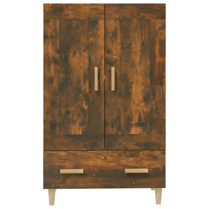 Dulap înalt, stejar fumuriu, 70x31x115 cm, lemn prelucrat - WALTI WALTI