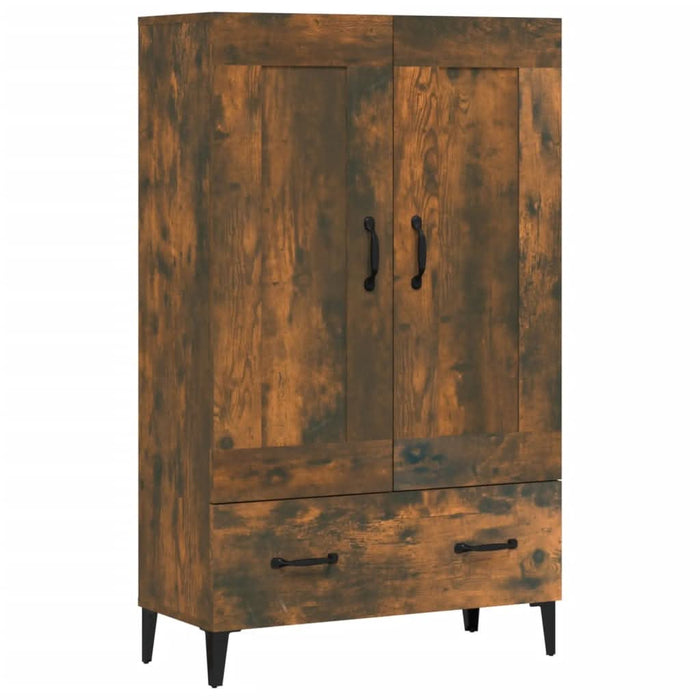 Dulap înalt, stejar fumuriu, 70x31x115 cm, lemn prelucrat - WALTI WALTI