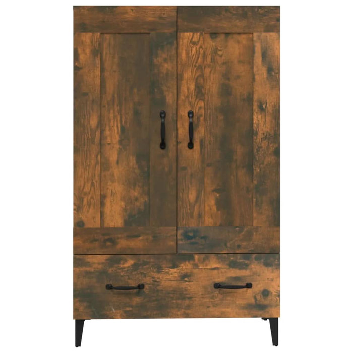 Dulap înalt, stejar fumuriu, 70x31x115 cm, lemn prelucrat - WALTI WALTI