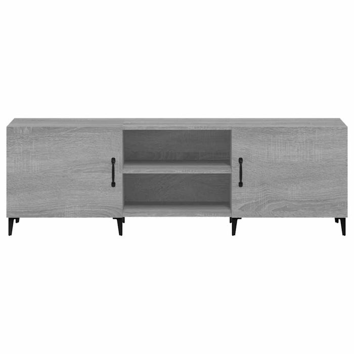 Comodă TV, gri sonoma, 150x30x50 cm, lemn compozit - WALTI WALTI