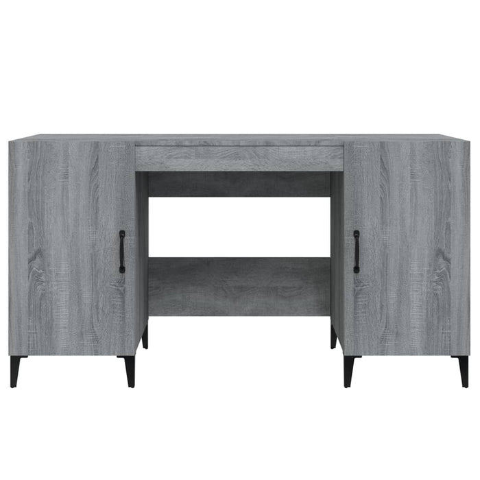 Birou, gri sonoma, 140x50x75 cm, lemn compozit - WALTI WALTI