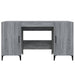 Birou, gri sonoma, 140x50x75 cm, lemn compozit - WALTI WALTI