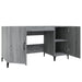 Birou, gri sonoma, 140x50x75 cm, lemn compozit - WALTI WALTI