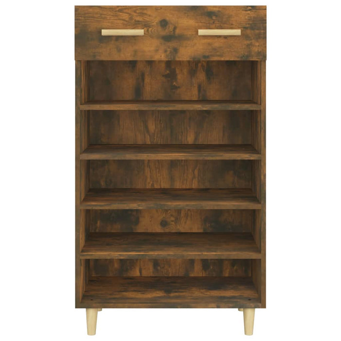Pantofar, stejar fumuriu, 60x35x105 cm, lemn compozit - WALTI WALTI