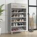 Pantofar, gri sonoma, 60x35x105 cm, lemn compozit - WALTI WALTI