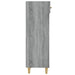 Pantofar, gri sonoma, 30x35x105 cm, lemn compozit - WALTI WALTI