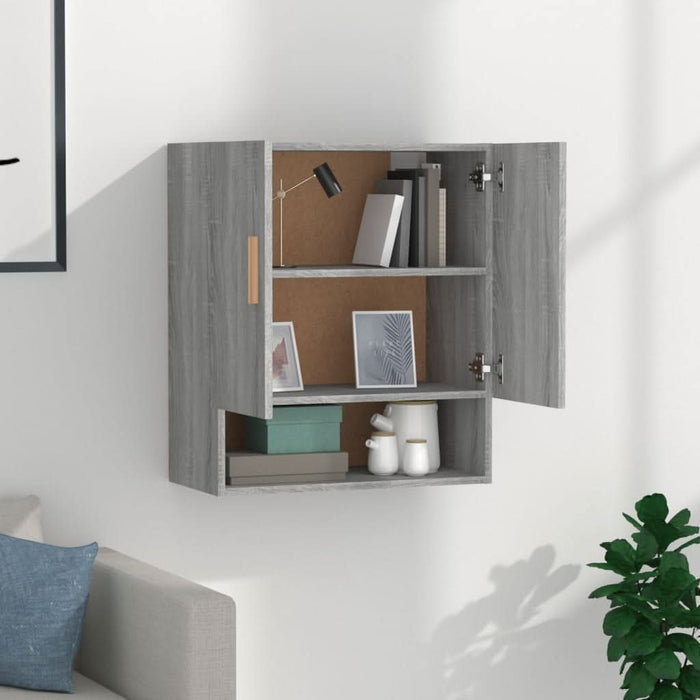 Dulap de perete, gri sonoma, 60x31x70 cm, lemn compozit - WALTI WALTI