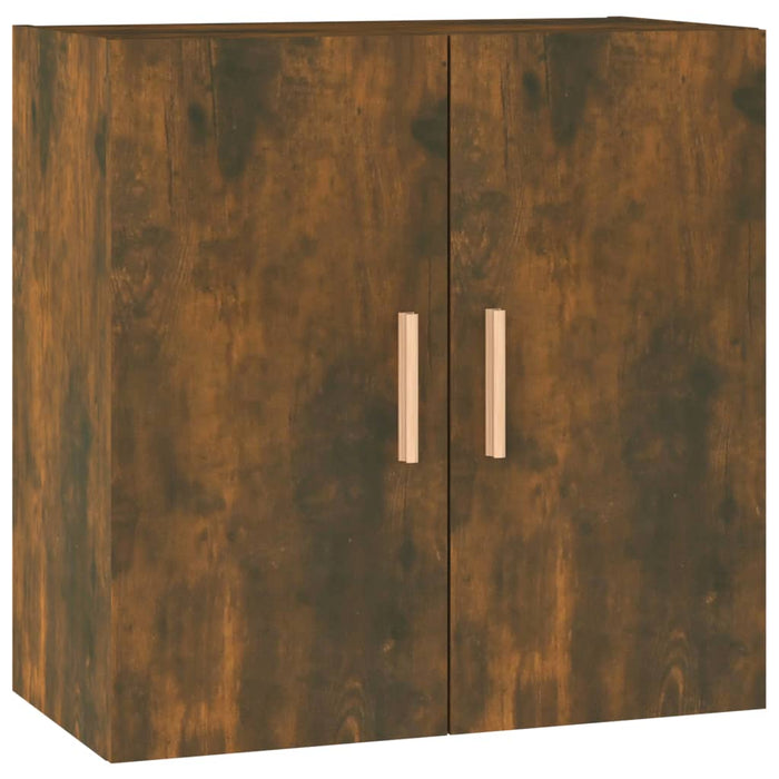 Comodă TV de perete, stejar fumuriu, 60x30x60 cm lemn prelucrat - WALTI WALTI
