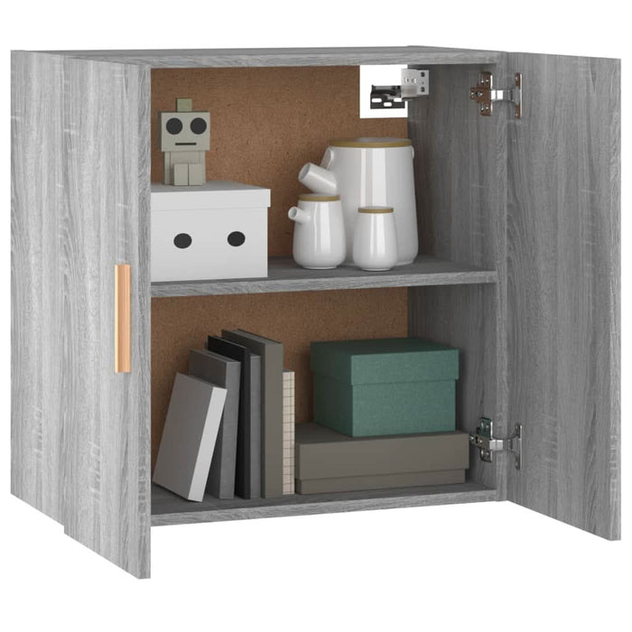 Dulap de perete, sonoma gri, 60x30x60 cm, lemn prelucrat - WALTI WALTI