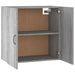 Dulap de perete, gri sonoma, 60x31x60 cm, lemn compozit - WALTI WALTI