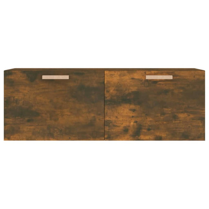 Dulap de perete, stejar fumuriu, 100x36,5x35 cm, lemn prelucrat - WALTI WALTI