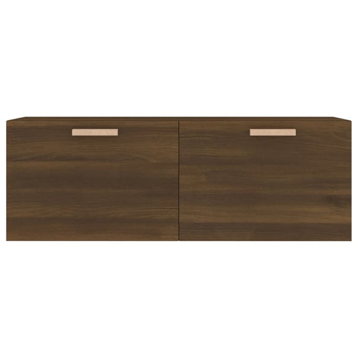 Dulap de perete, stejar maro, 100x36,5x35 cm, lemn prelucrat - WALTI WALTI