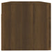 Dulap de perete, stejar maro, 100x36,5x35 cm, lemn prelucrat - WALTI WALTI
