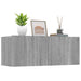 Comode TV, 2 buc., gri sonoma, 80x30x30 cm, lemn prelucrat - WALTI WALTI