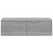 Comode TV, 2 buc., gri sonoma, 100x30x30 cm, lemn prelucrat - WALTI WALTI